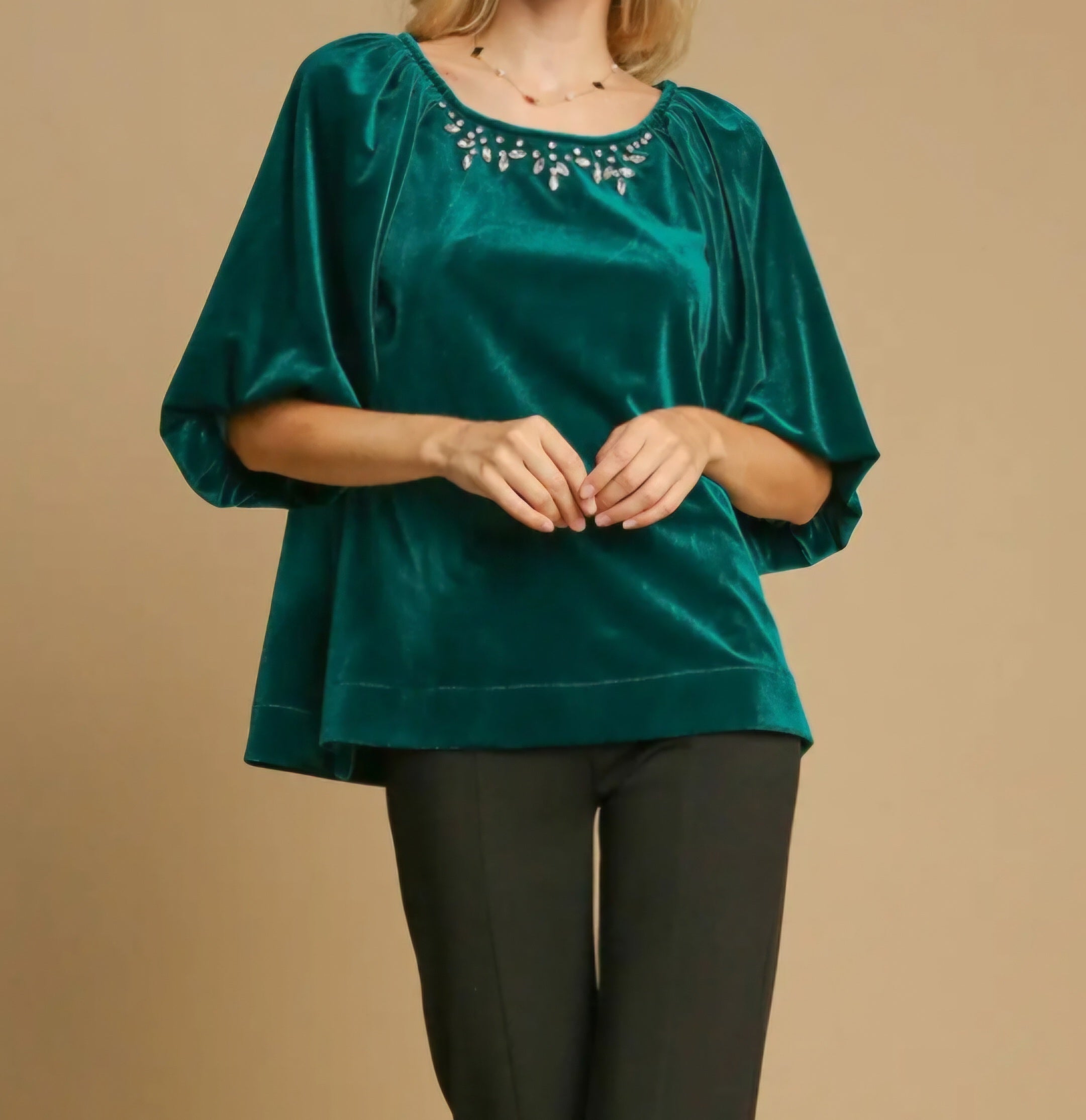 Velvet Bling Top